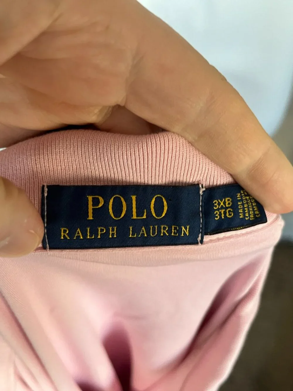 ⛳ Polo Ralph Lauren Men’s Pink Golf Polo Shirt 3XB Big 3XL 🏌️
